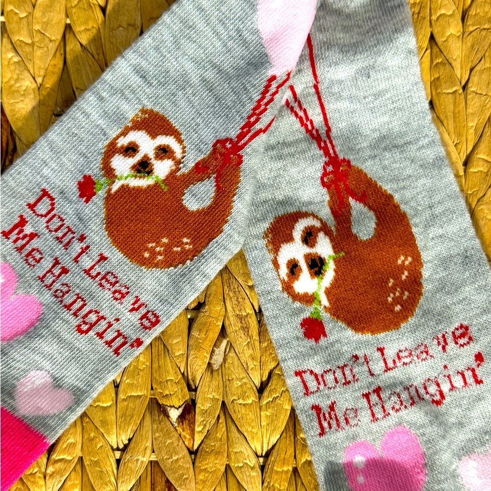 NTW Sloth Valentine Socks